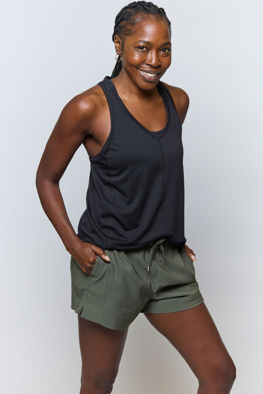 Mesh It To Me Tank Black