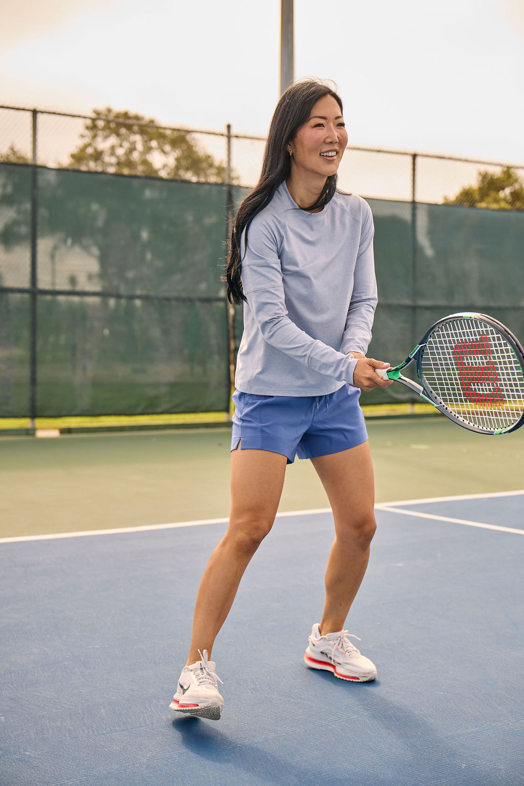Foudy 2.0 Women's Long Sleeve Athletic Top Ash Heather