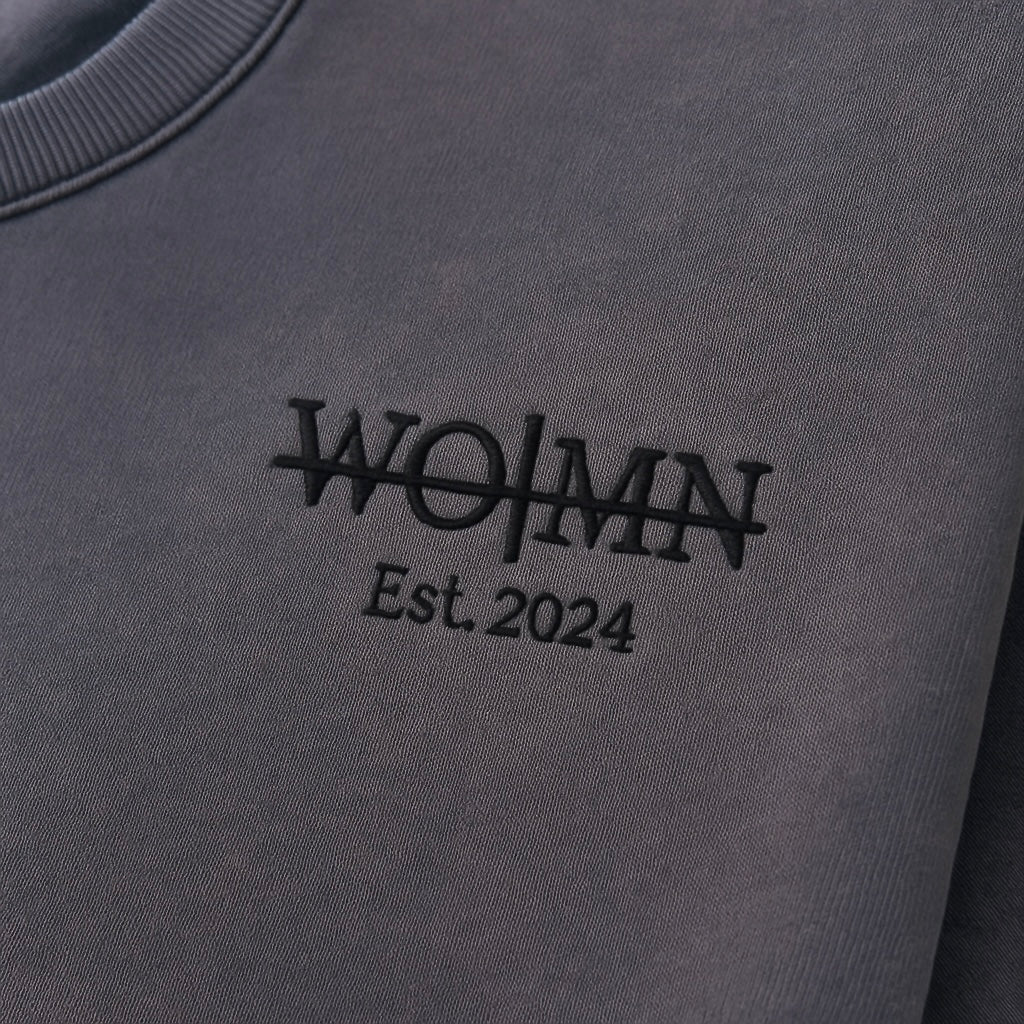 Yerevan Oversized Sweatshirt Dress - Vintage Gray