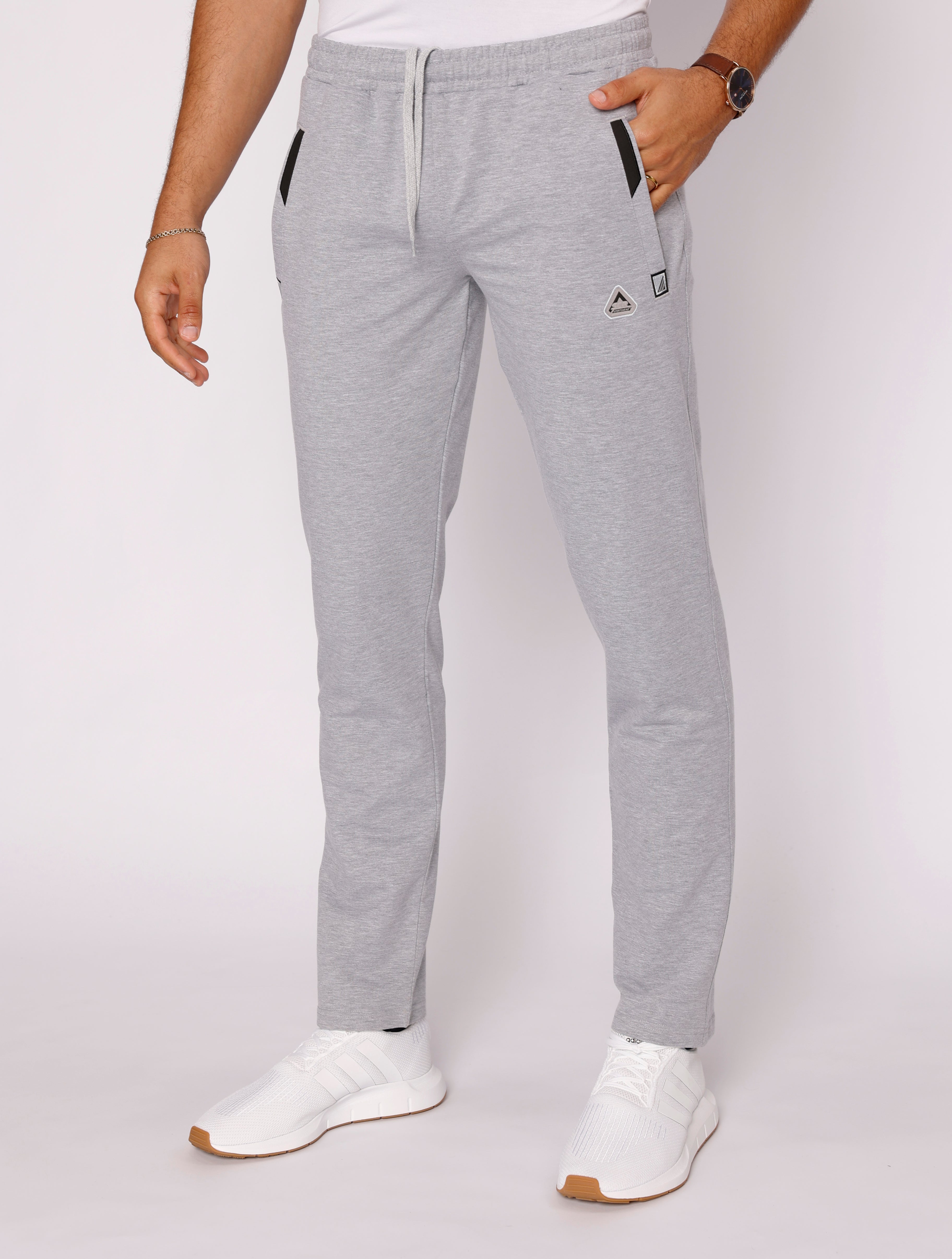 All-Day Comfort Athletic Sweatpants - Tapered (Tall Fit) Light Grey Heather