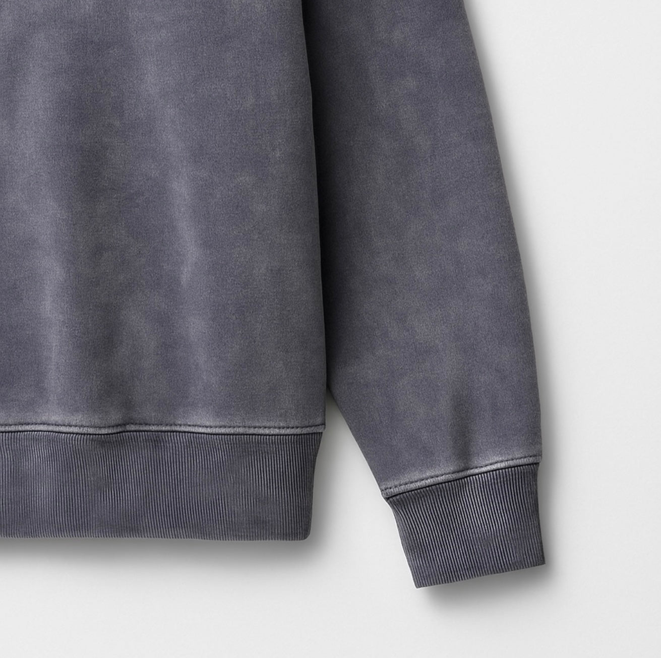 Yerevan Oversized Sweatshirt Dress - Vintage Gray