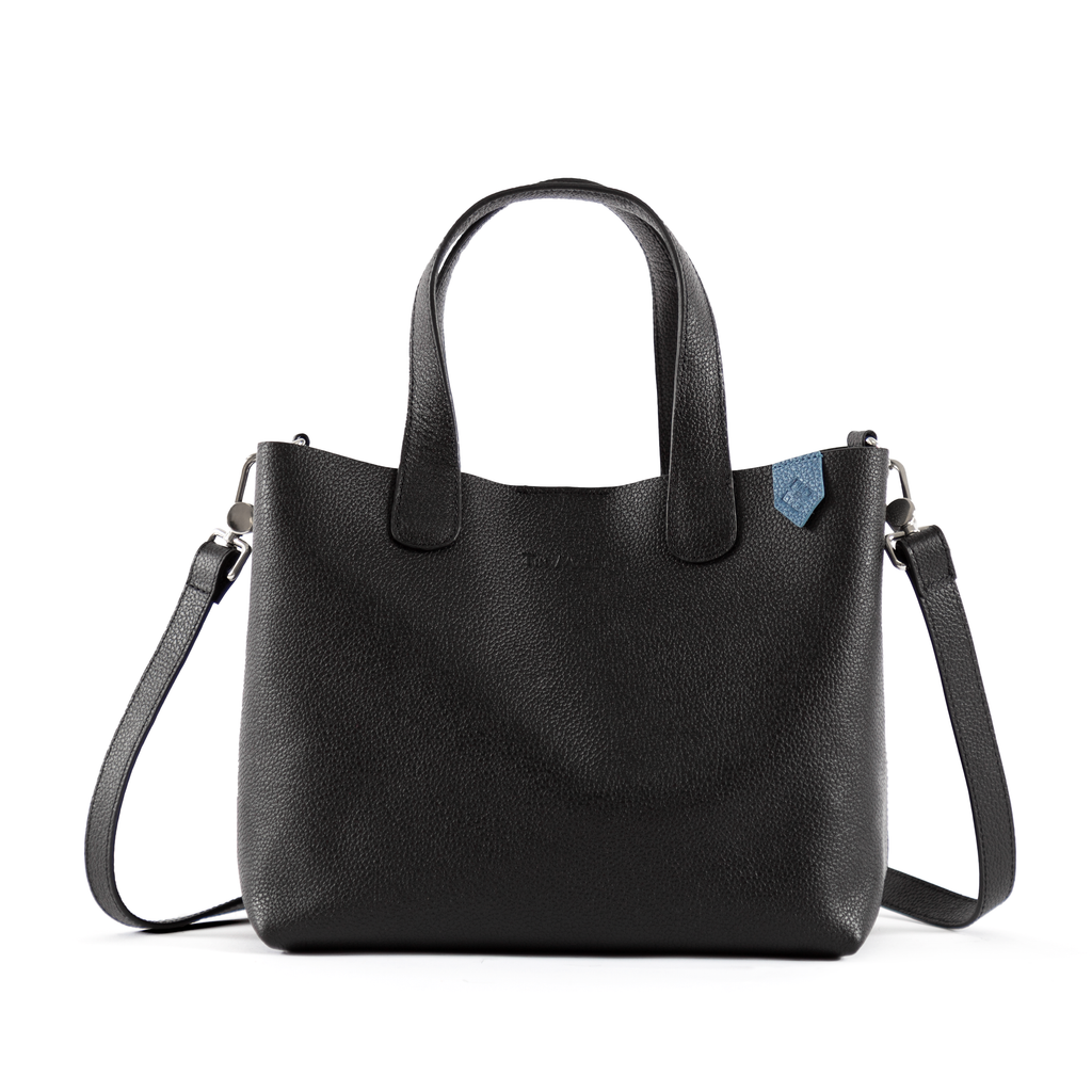 Emma Leather Crossbody black