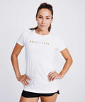 Goal Five Women's Athletic T-Shirt White