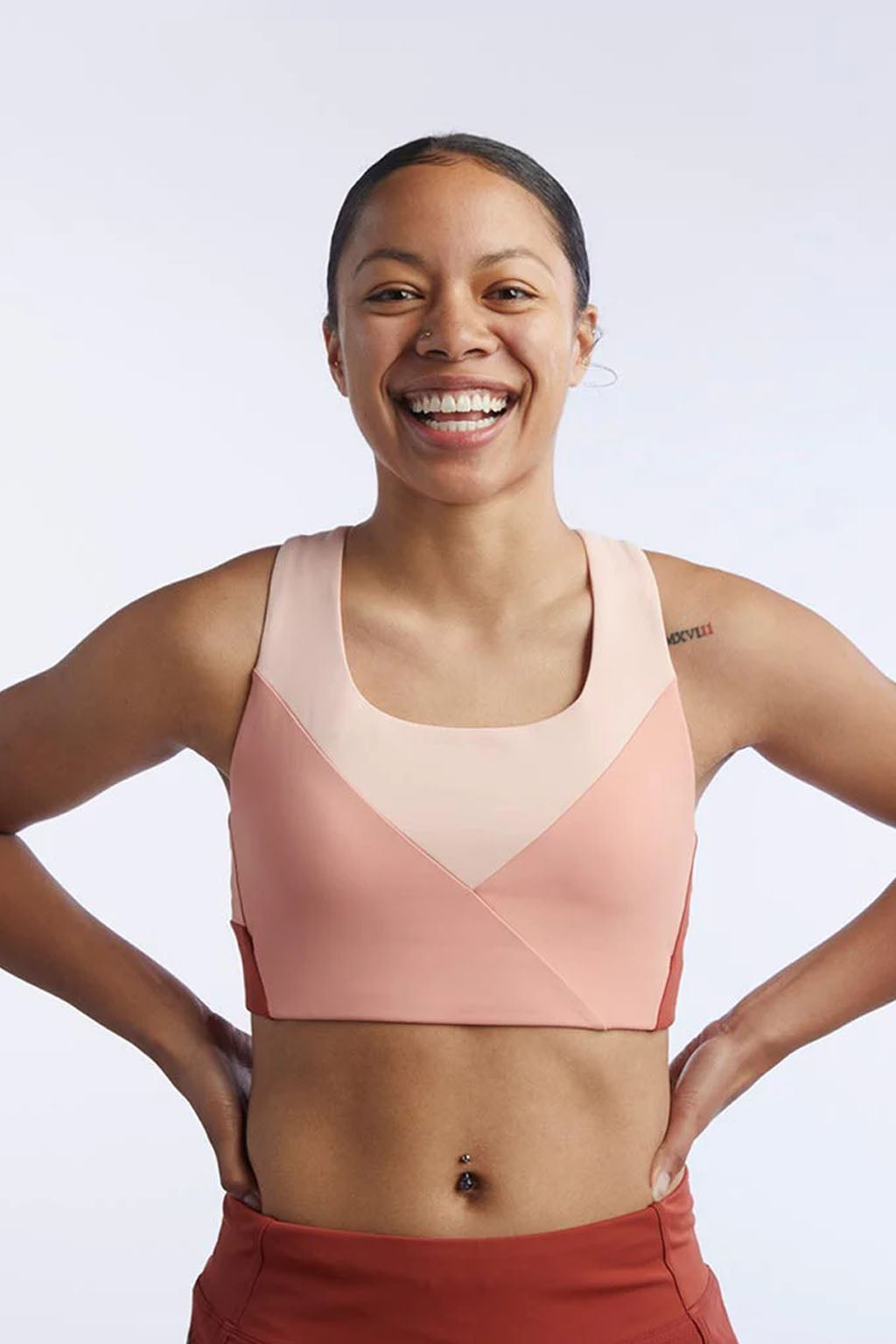 Pionxr Bra Top Rose Cinnabar Nectar