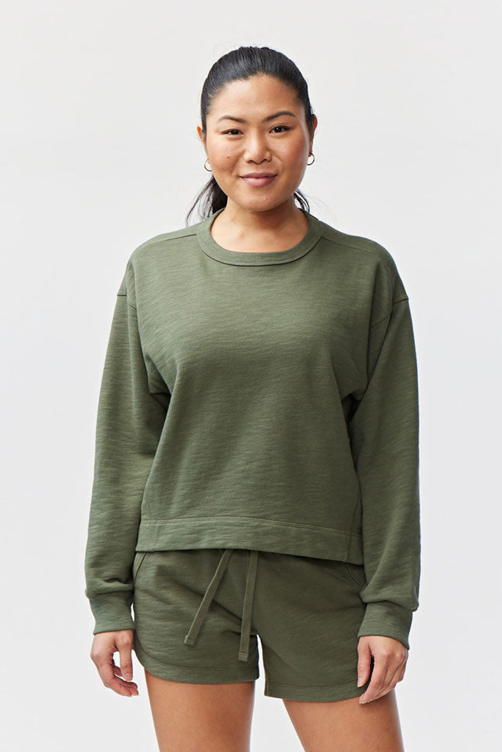 Freasy Crew Dark Moss