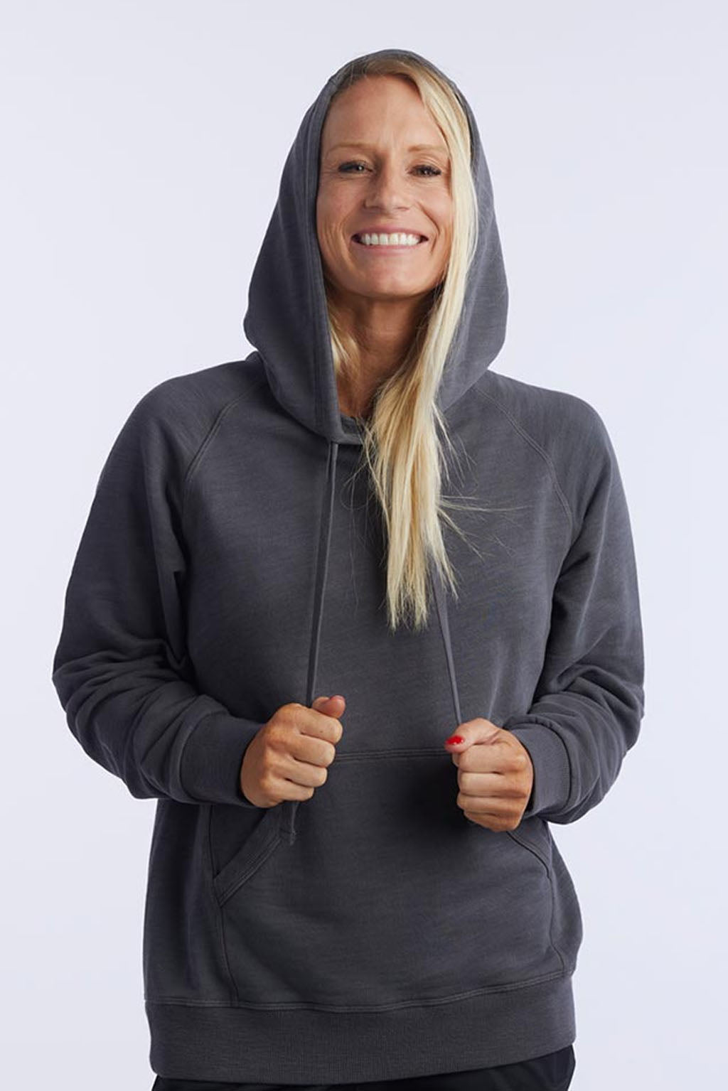 Freasy Women's Relaxed Fit Hoodie Carbon