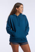 Freasy Women's Relaxed Fit Hoodie Dark Teal