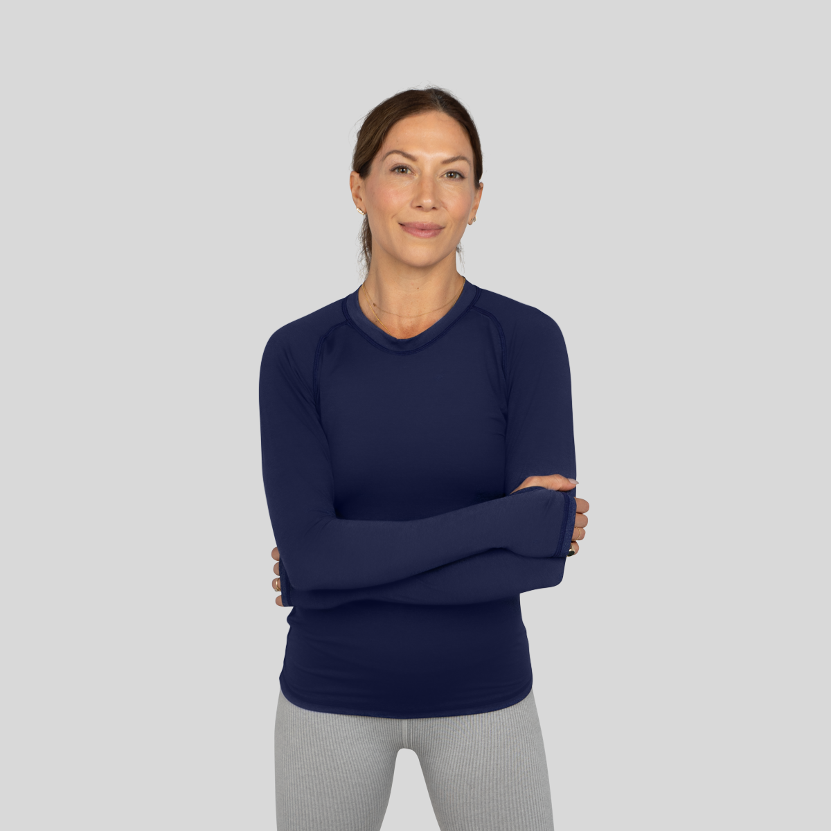 Laguna UPF 50+ Women's Sun Shirt Navy Blue