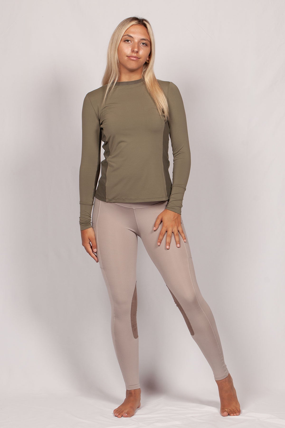 Kate Riding Tights Pewter Sable