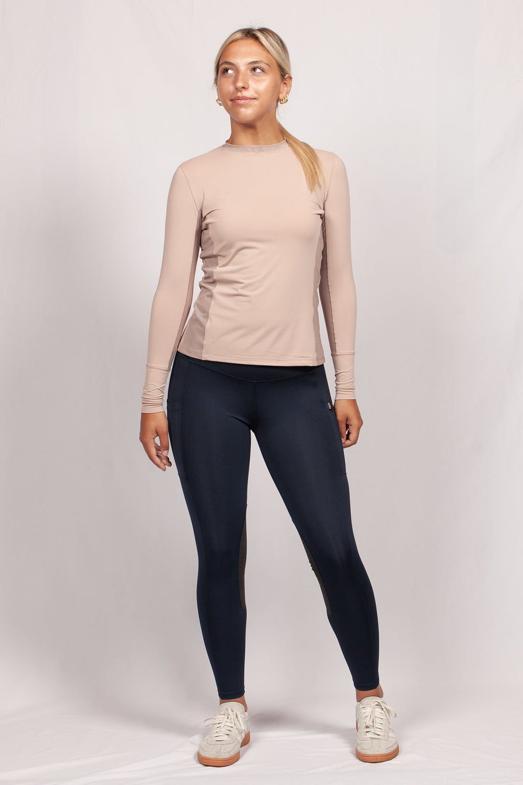 Kate Riding Tights Navy Black