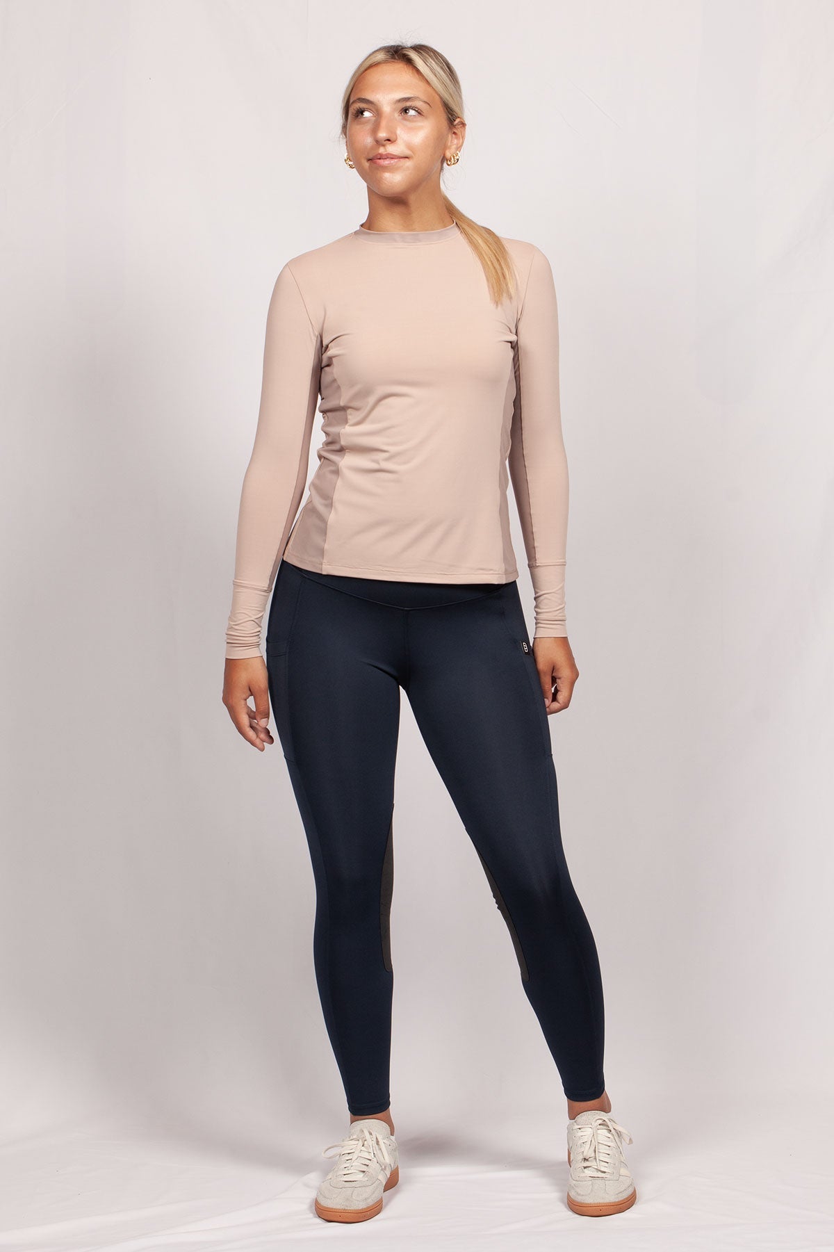 Kate Riding Tights Navy Black