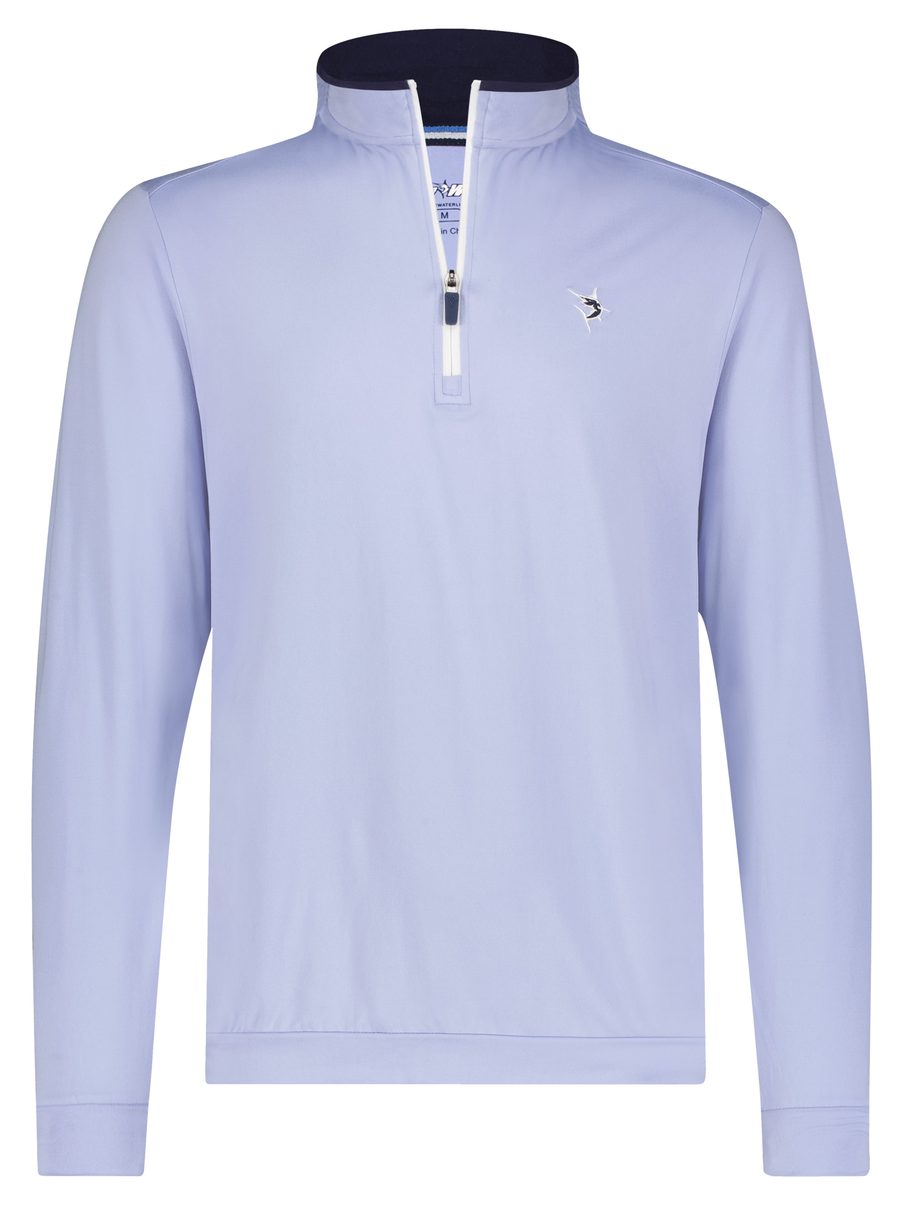 Long Beach Quarter Zip Ultra Soft Lightweight Grey