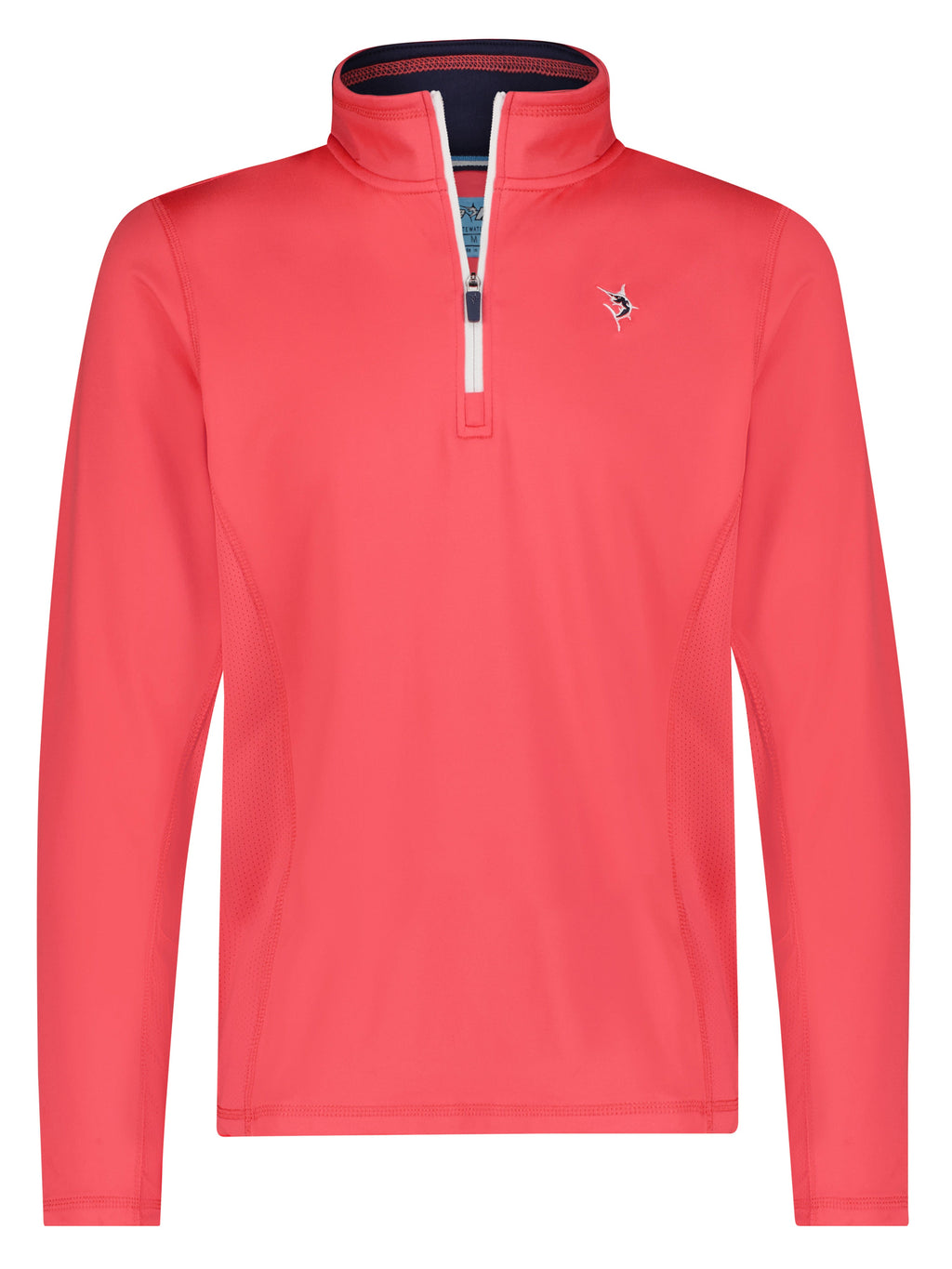 Montauk Quarter Zip Midweight Comfort Red