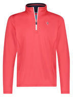 Montauk Quarter Zip Midweight Comfort Red