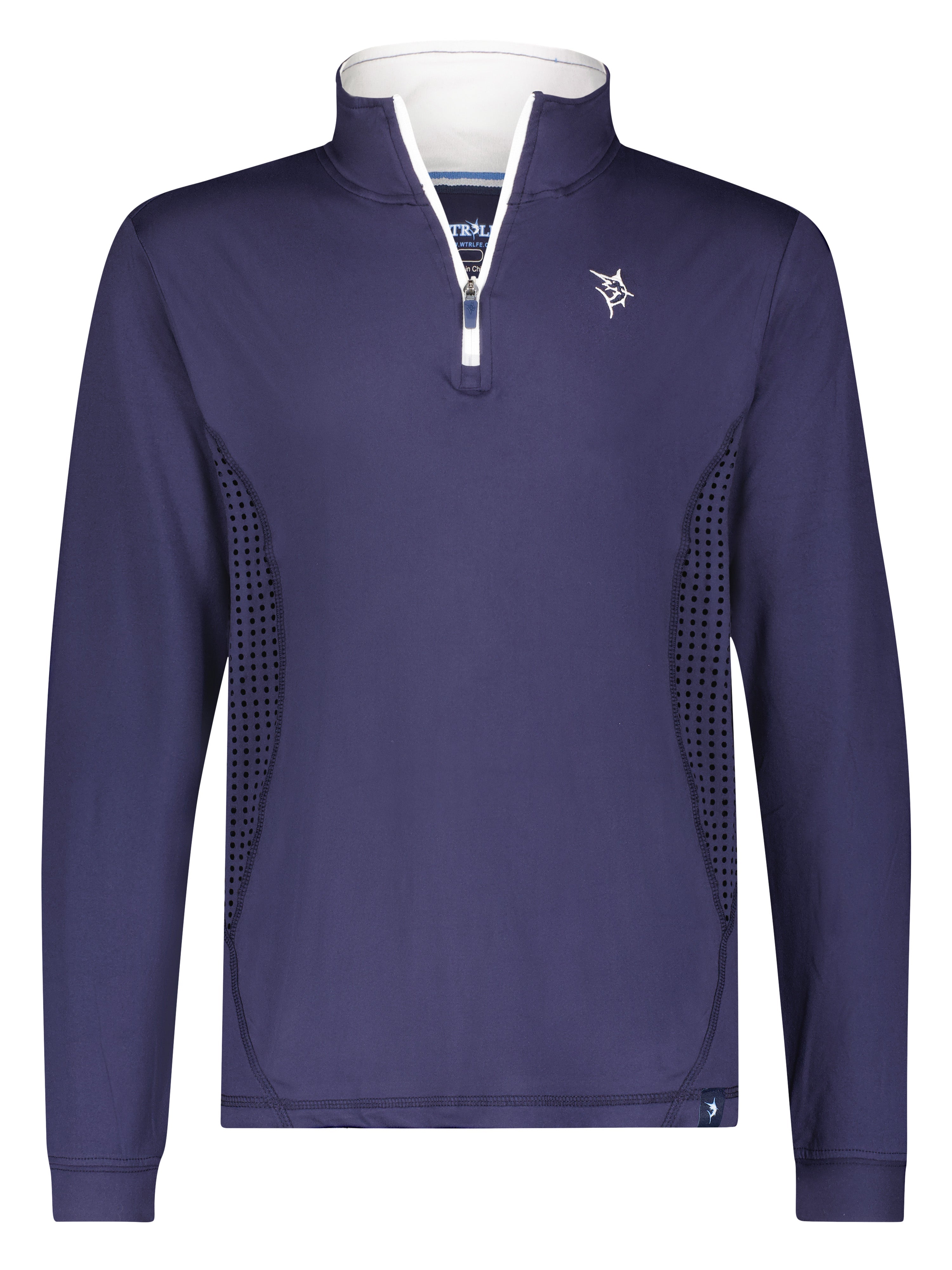 Monterey Performance Quarter Zip Papaya