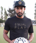Equal Play Men's Athletic T Shirt Black