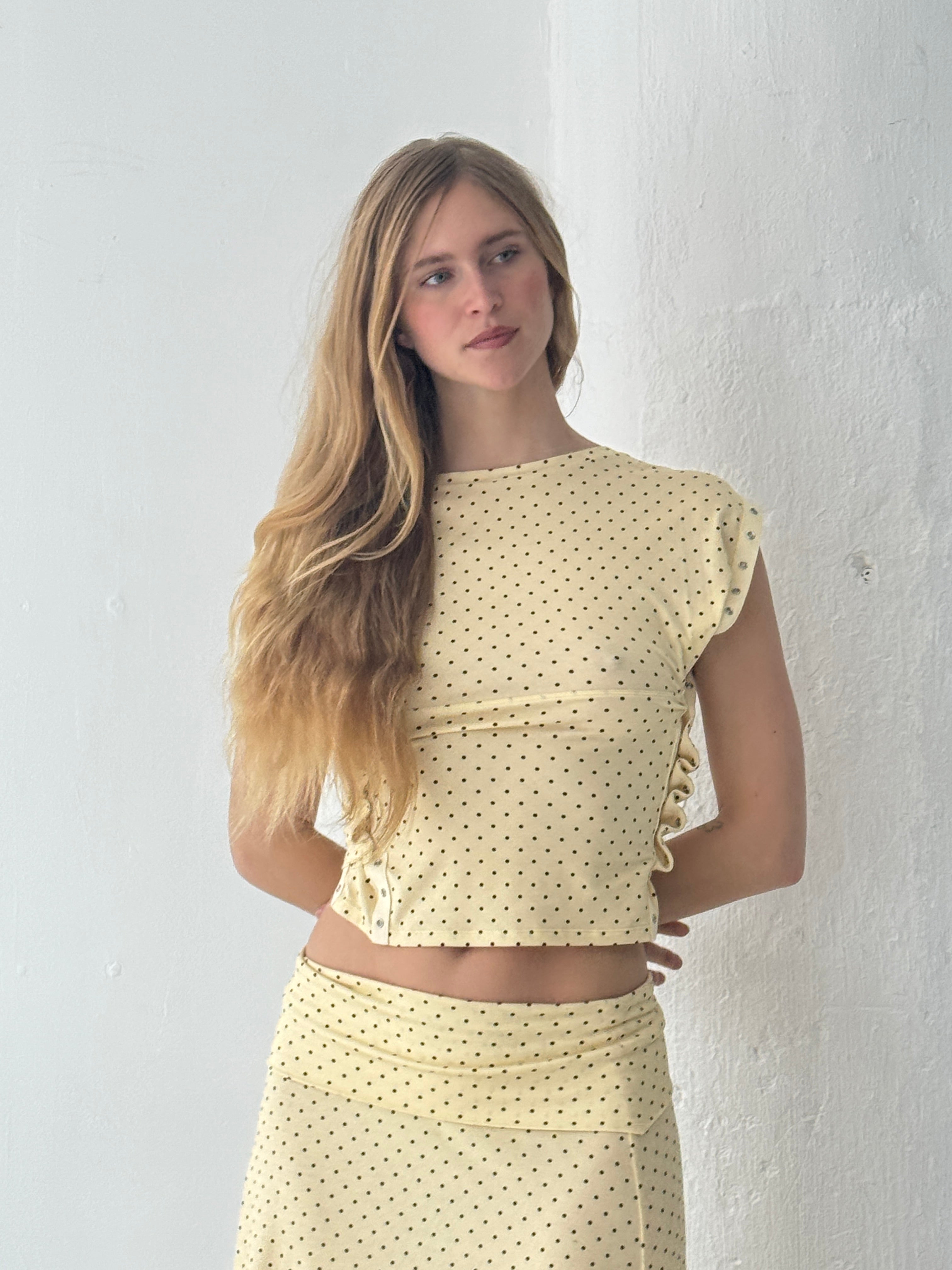 LIANA TOP IN BUTTER