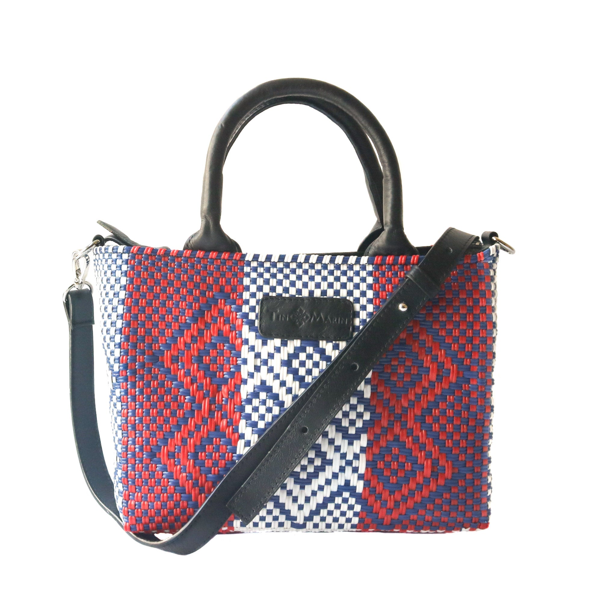 Piruli Small Woven Crossbody black