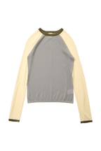 MIRINAE RAGLAN TOP IN MATCHA MEL