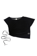 BRISA TOP IN BLACK BLACK