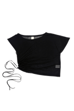 BRISA TOP IN BLACK BLACK