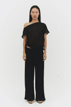 BRISA TOP IN BLACK