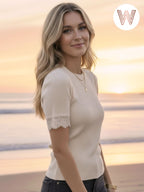 Giselle top - Ecru