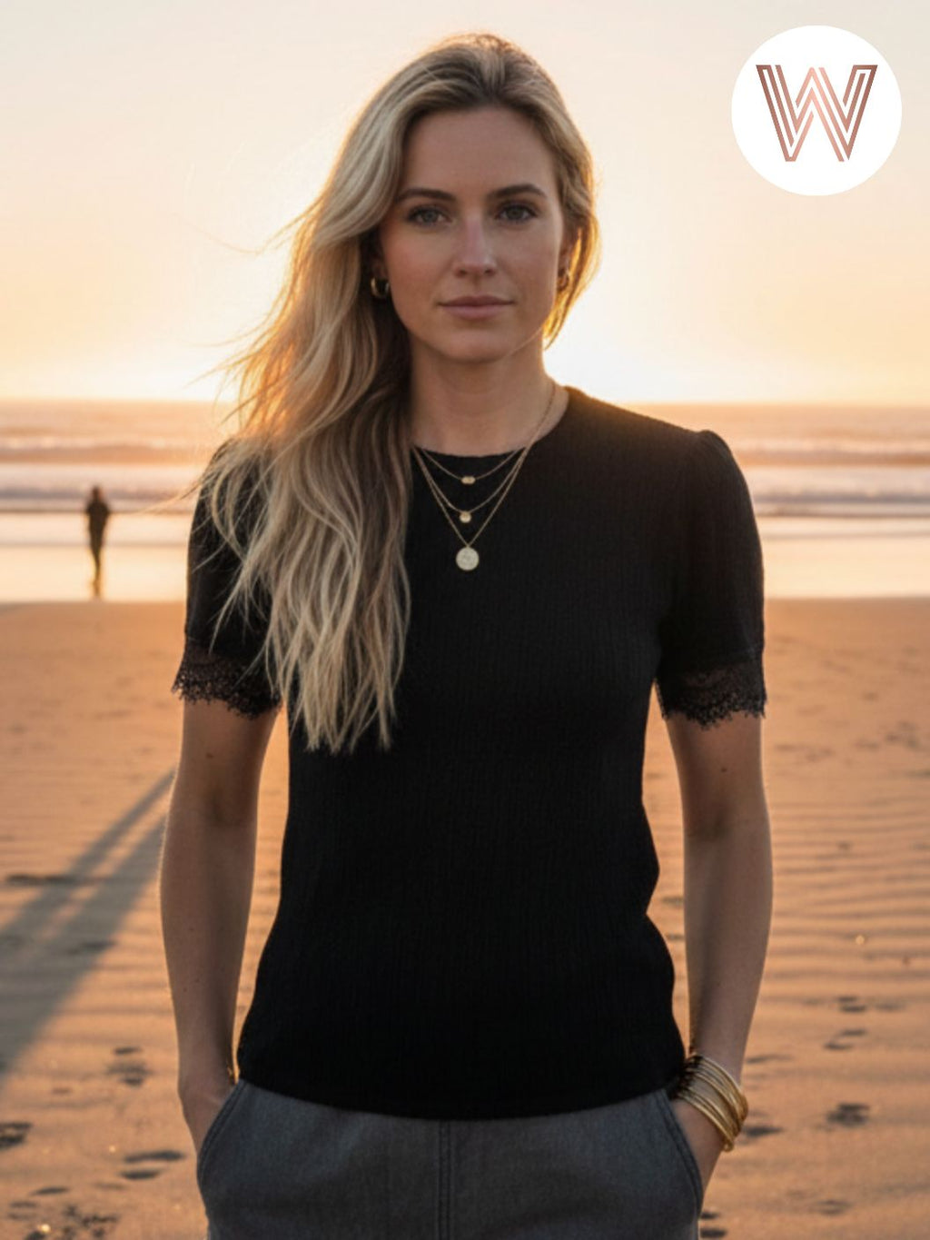 Giselle top - Black