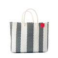 Zebra Medium Woven Resort Crossbody Bag Default Title