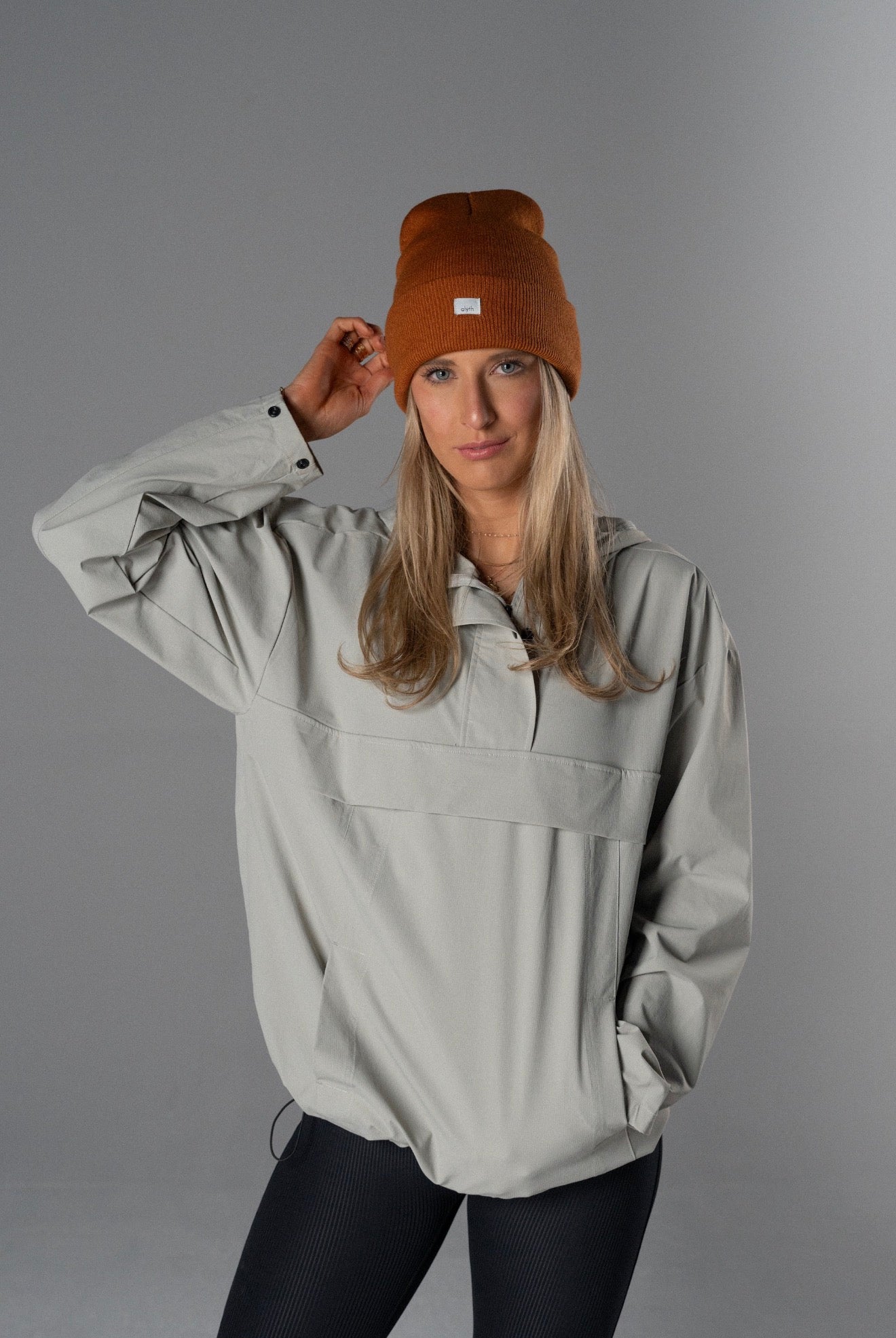 alyth beanie Rust