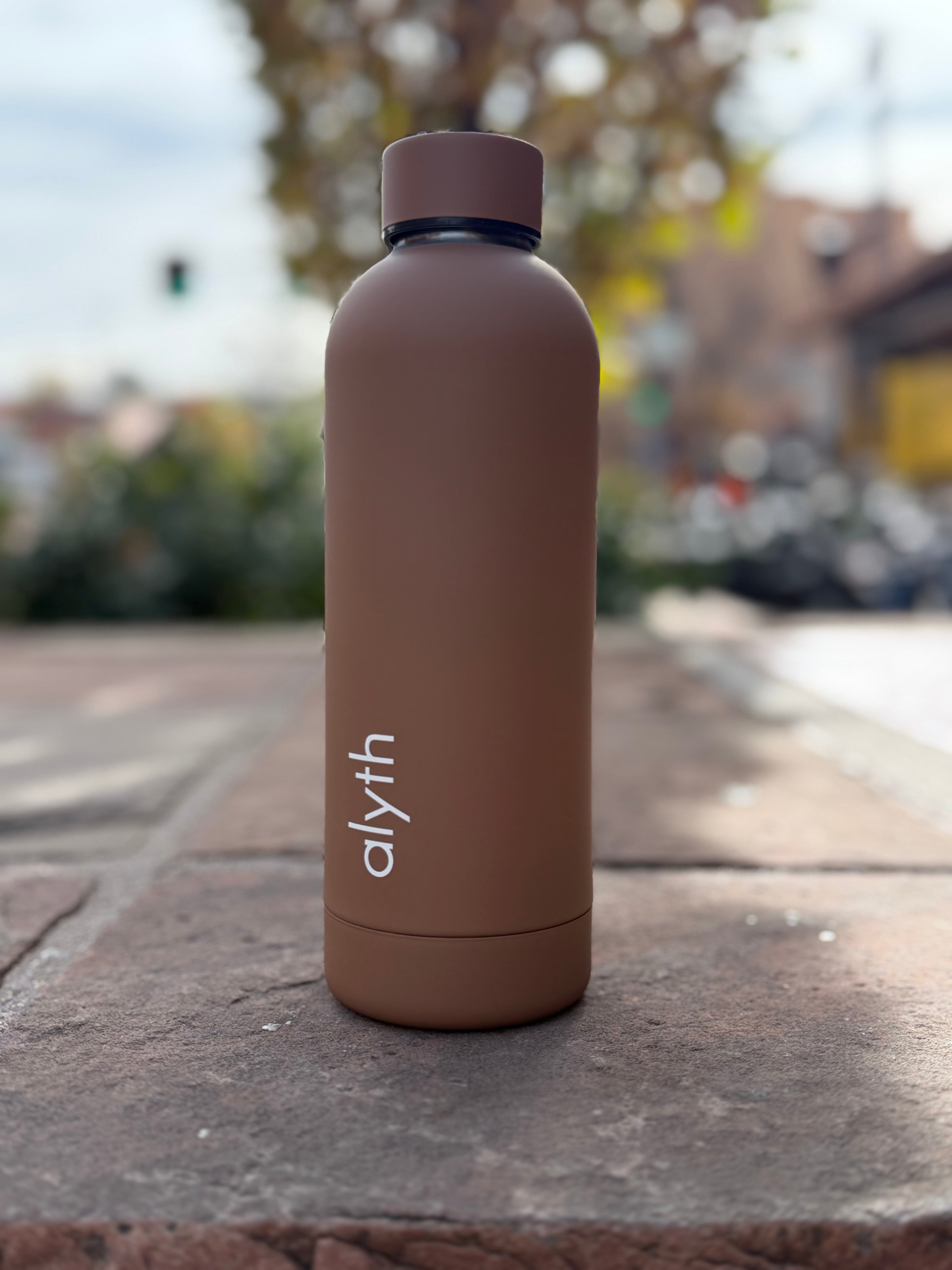 alyth water bottle 16oz Terracotta Tan
