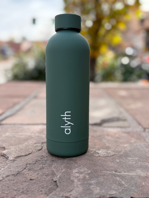 alyth water bottle 16oz Forest Slate