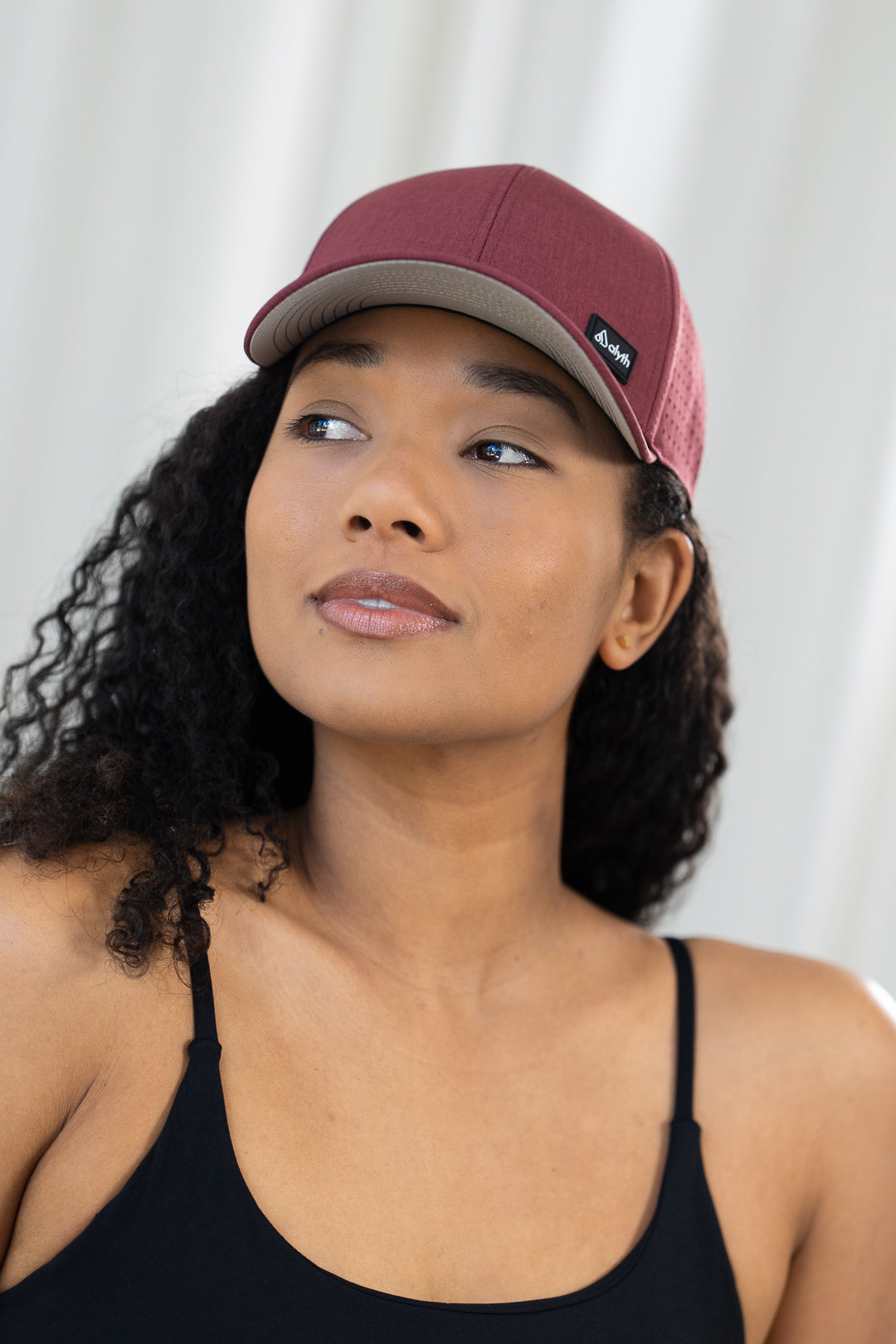 alyth waterproof hat Deep Rosewood
