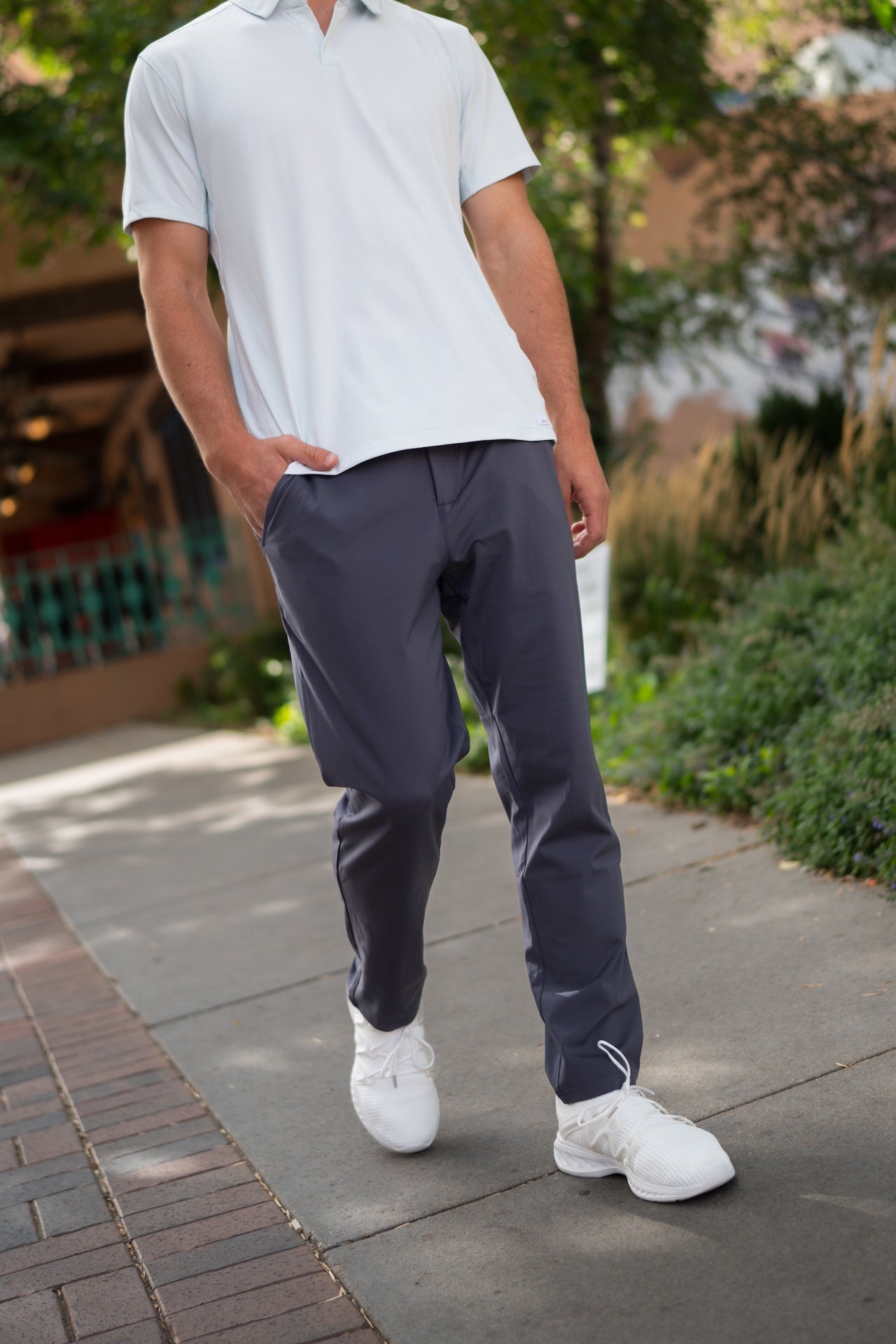 BRUSHED victorious pant Pebble Regular