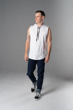 DETERMINED hooded sleeveless
