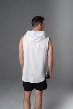 DETERMINED hooded sleeveless