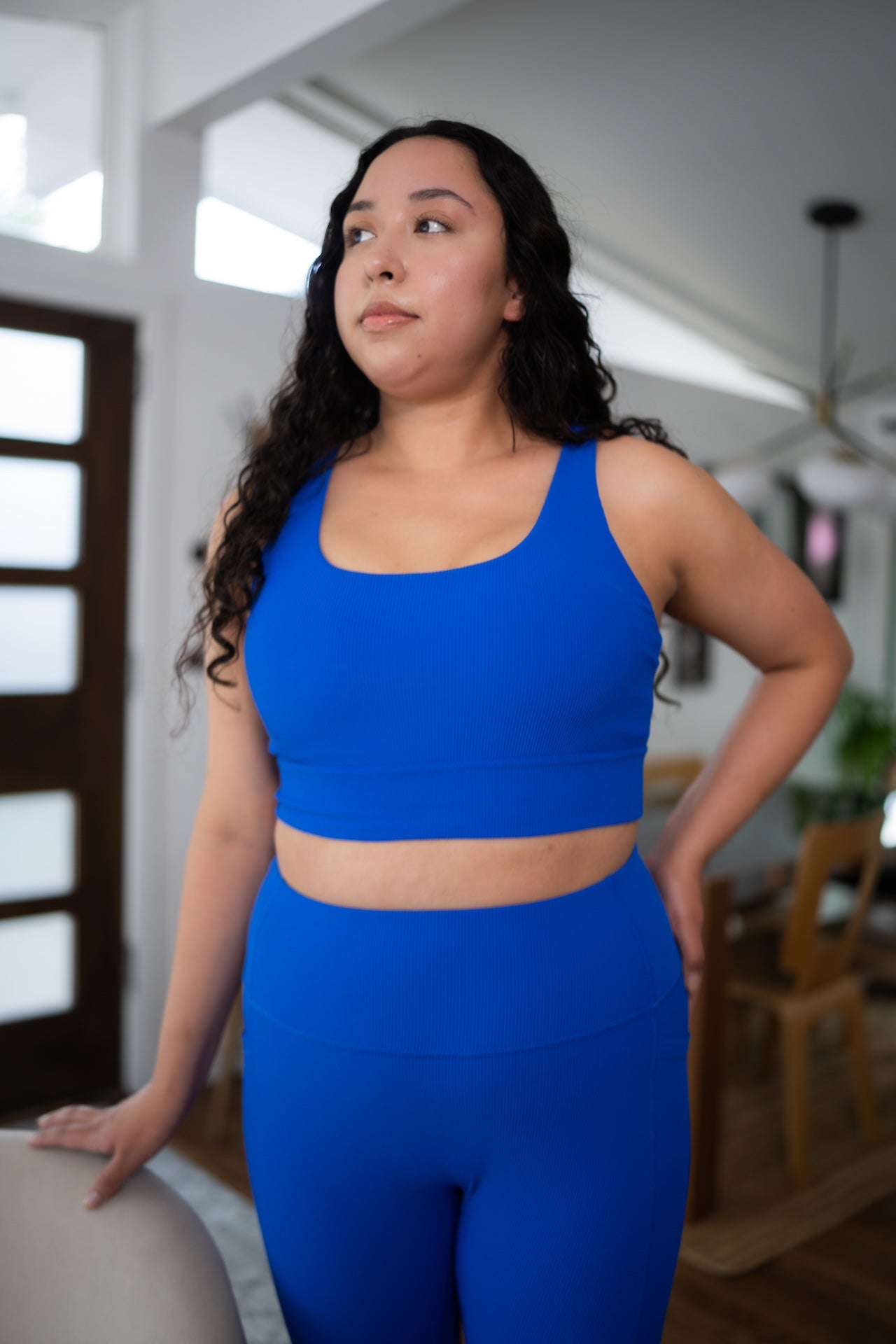 DYNAMIC devoted sports bra Electric Blue
