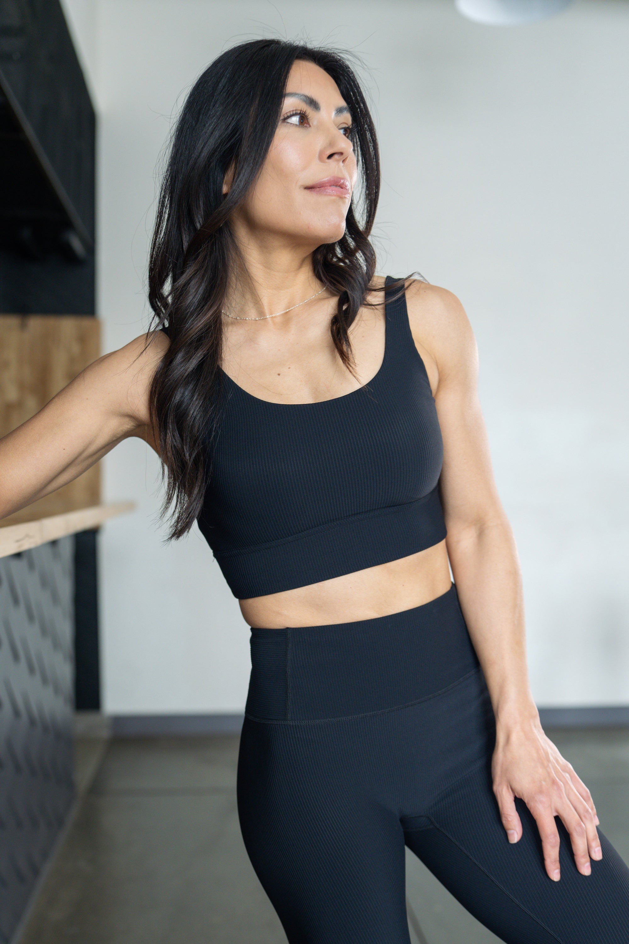 DYNAMIC devoted sports bra Black