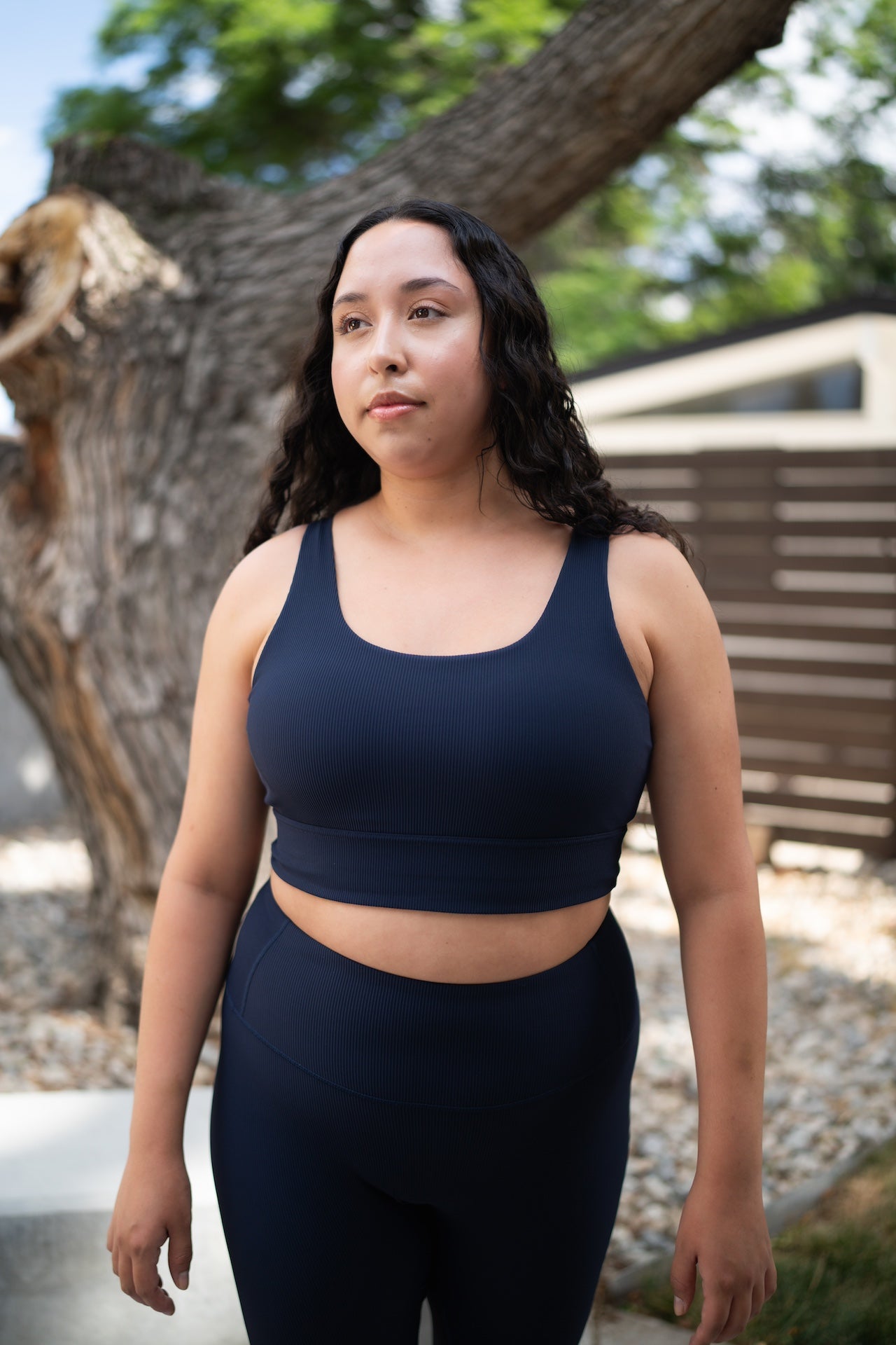 DYNAMIC devoted sports bra Dark Navy