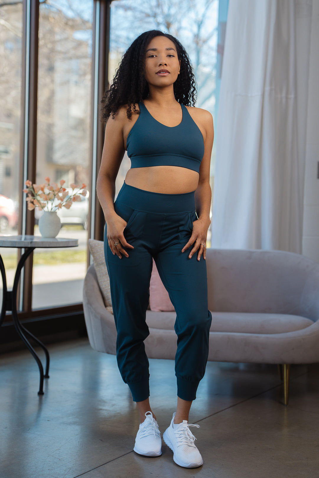 GRAVITY adventurous V2 sports bra Ocean Depth