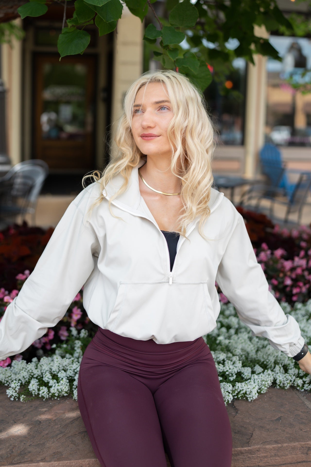 GRAVITY breaking free pullover Muslin