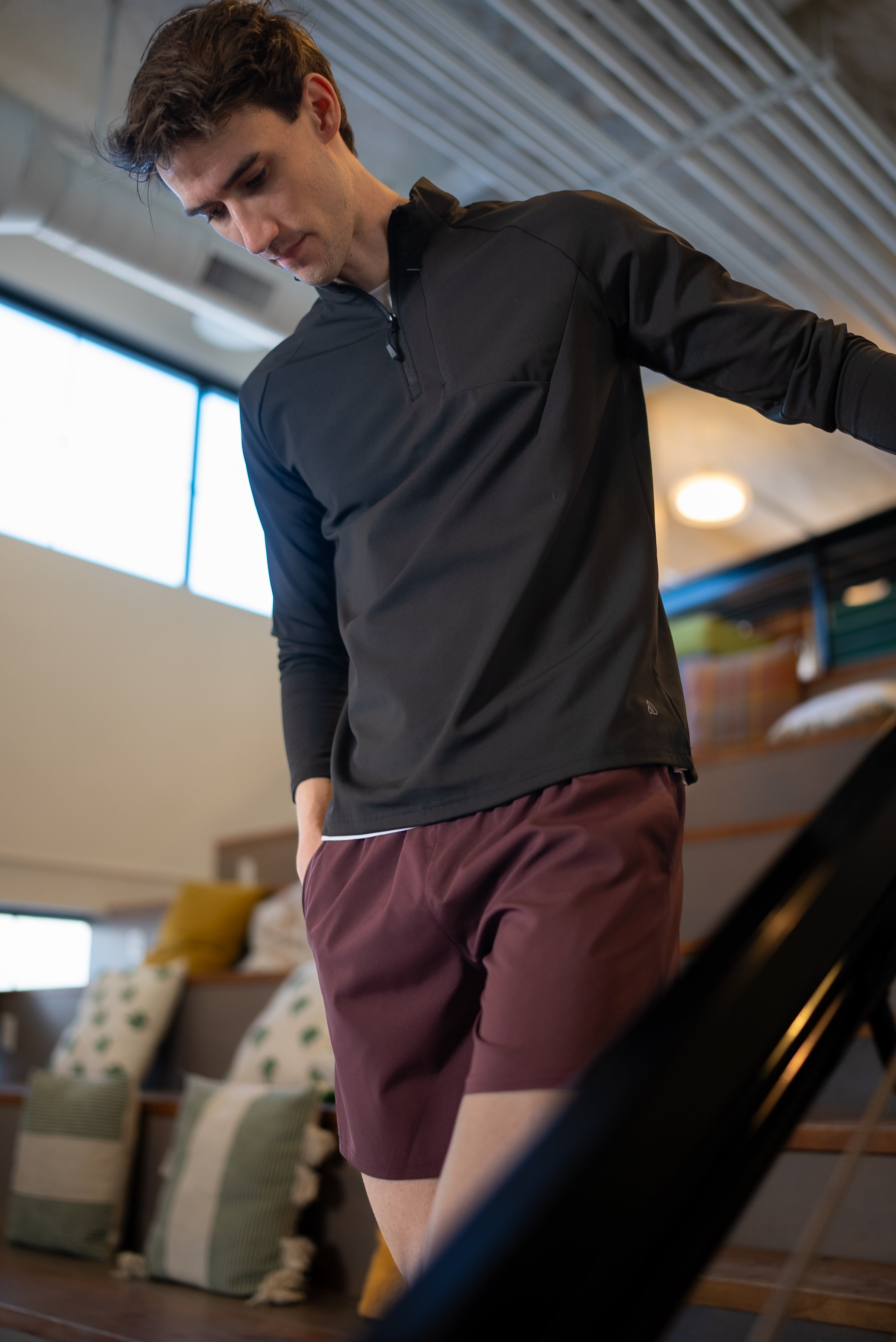 impact pullover Black