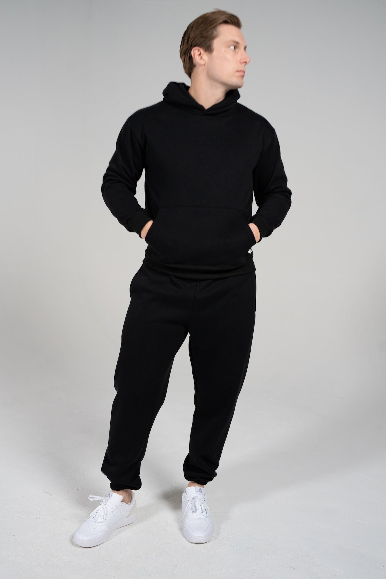 impactful hoodie Black