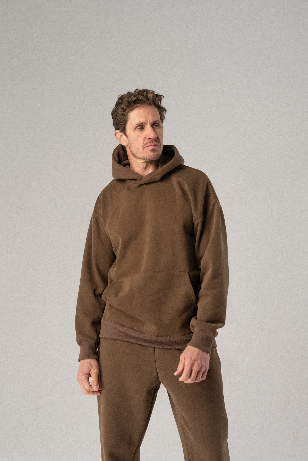 impactful hoodie Milk Chocolate