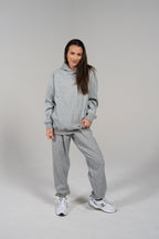 impactful hoodie Light Grey