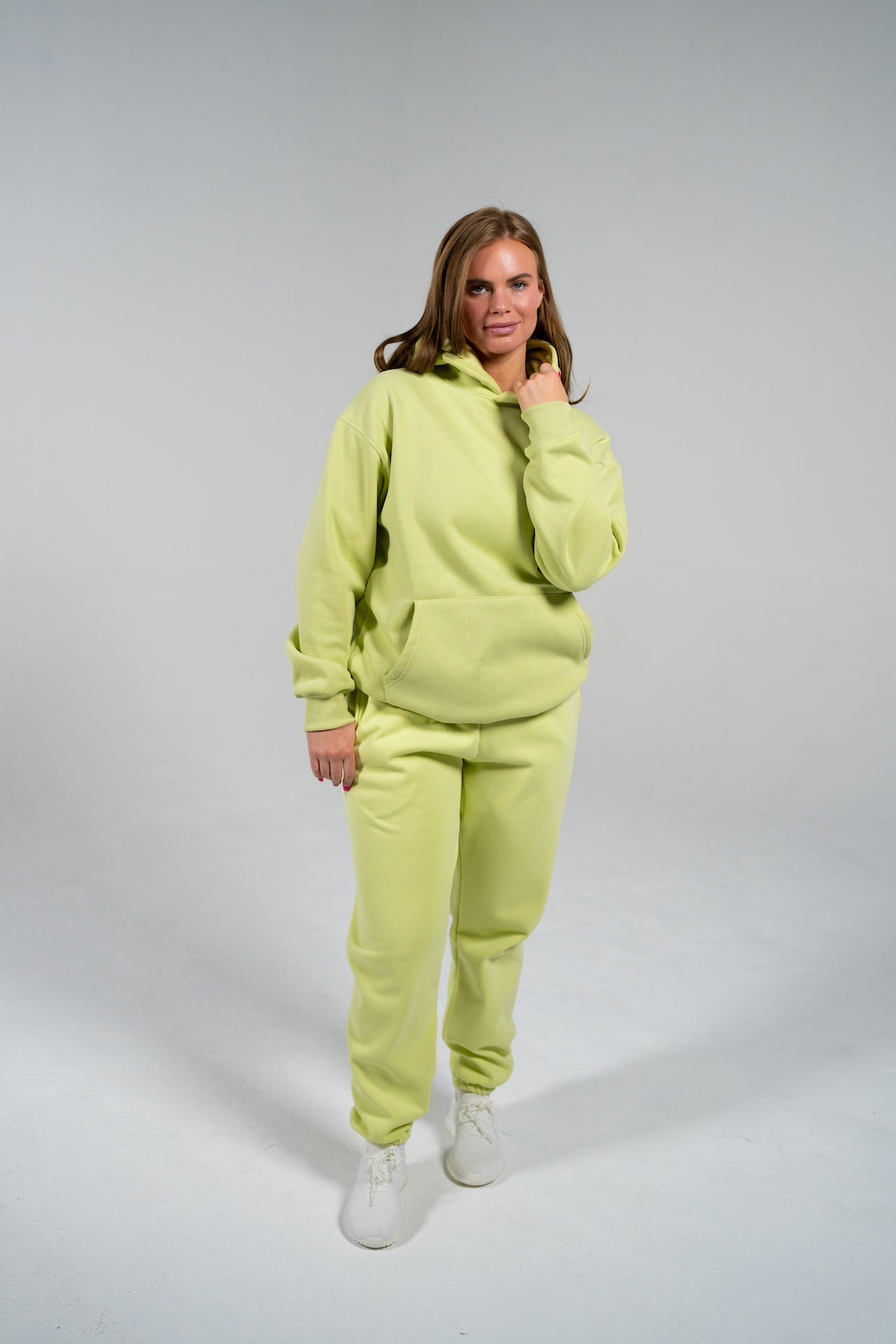 impactful hoodie Key Lime