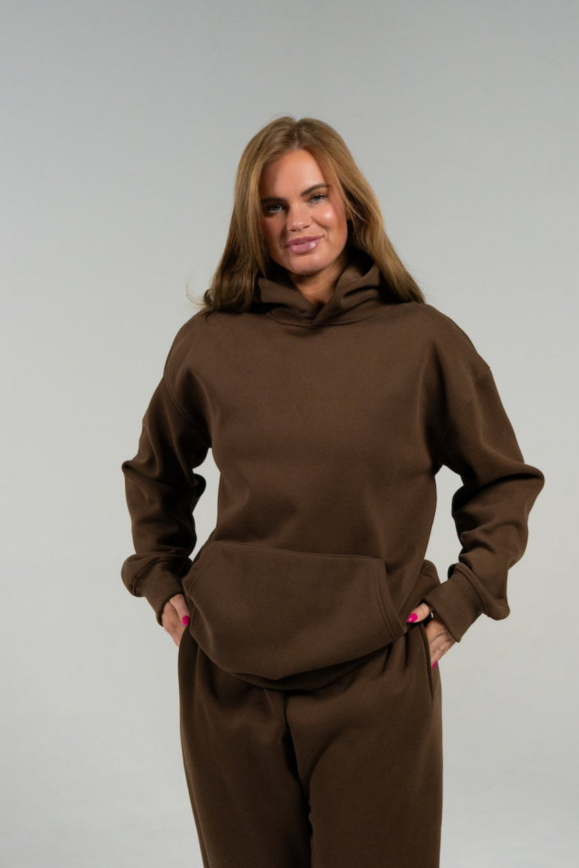 impactful hoodie Milk Chocolate