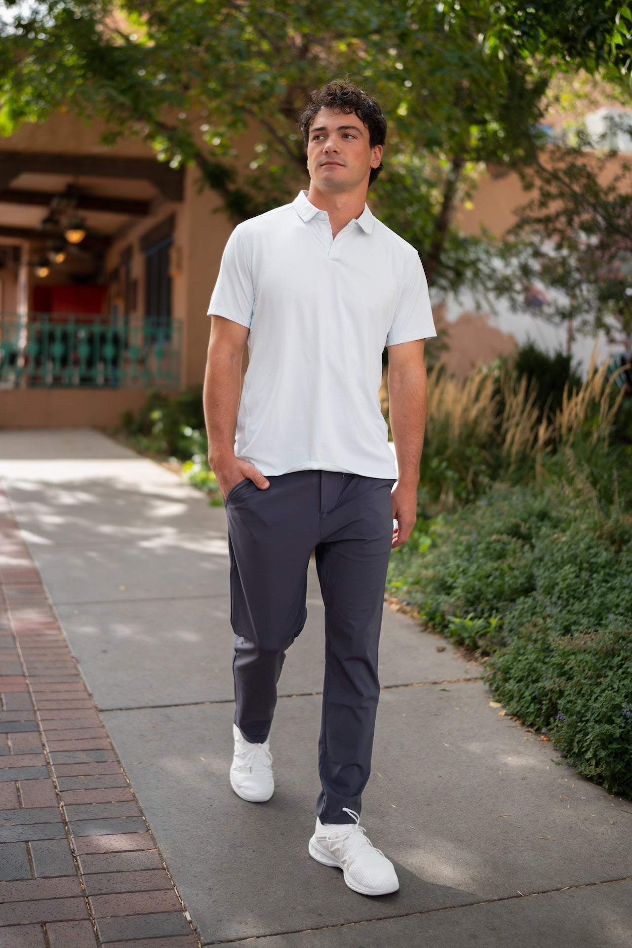 momentum polo Spring Mint
