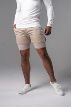 powerful shorts Oatmeal