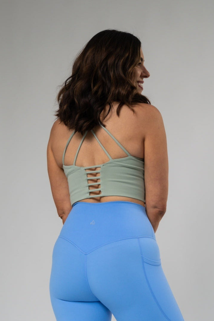 rebellious crop bra Cool Mint